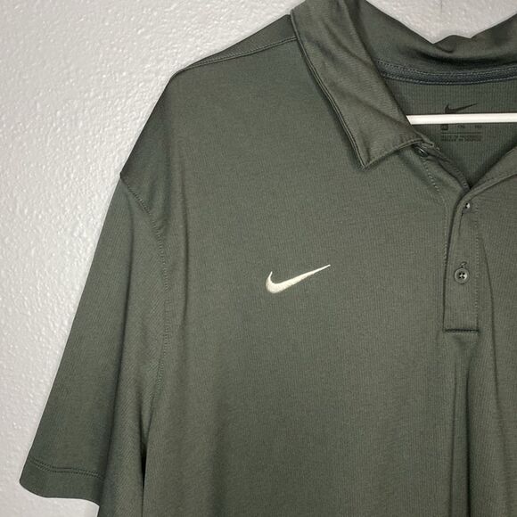 Nike Dark Gray Slate Button Up Polo Size XXL - Picture 6 of 10